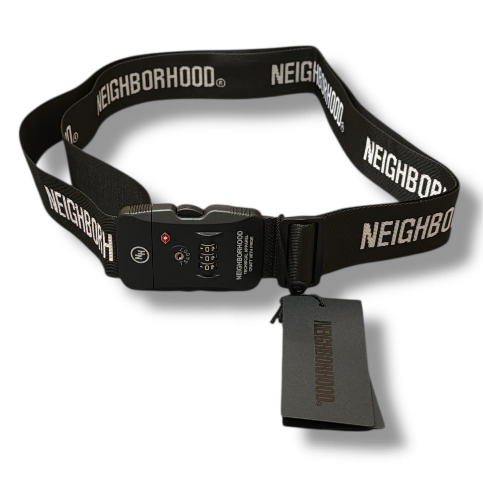 参考上代7700円 未使用 NEIGHBORHOOD SUITCASE BELT スーツケース