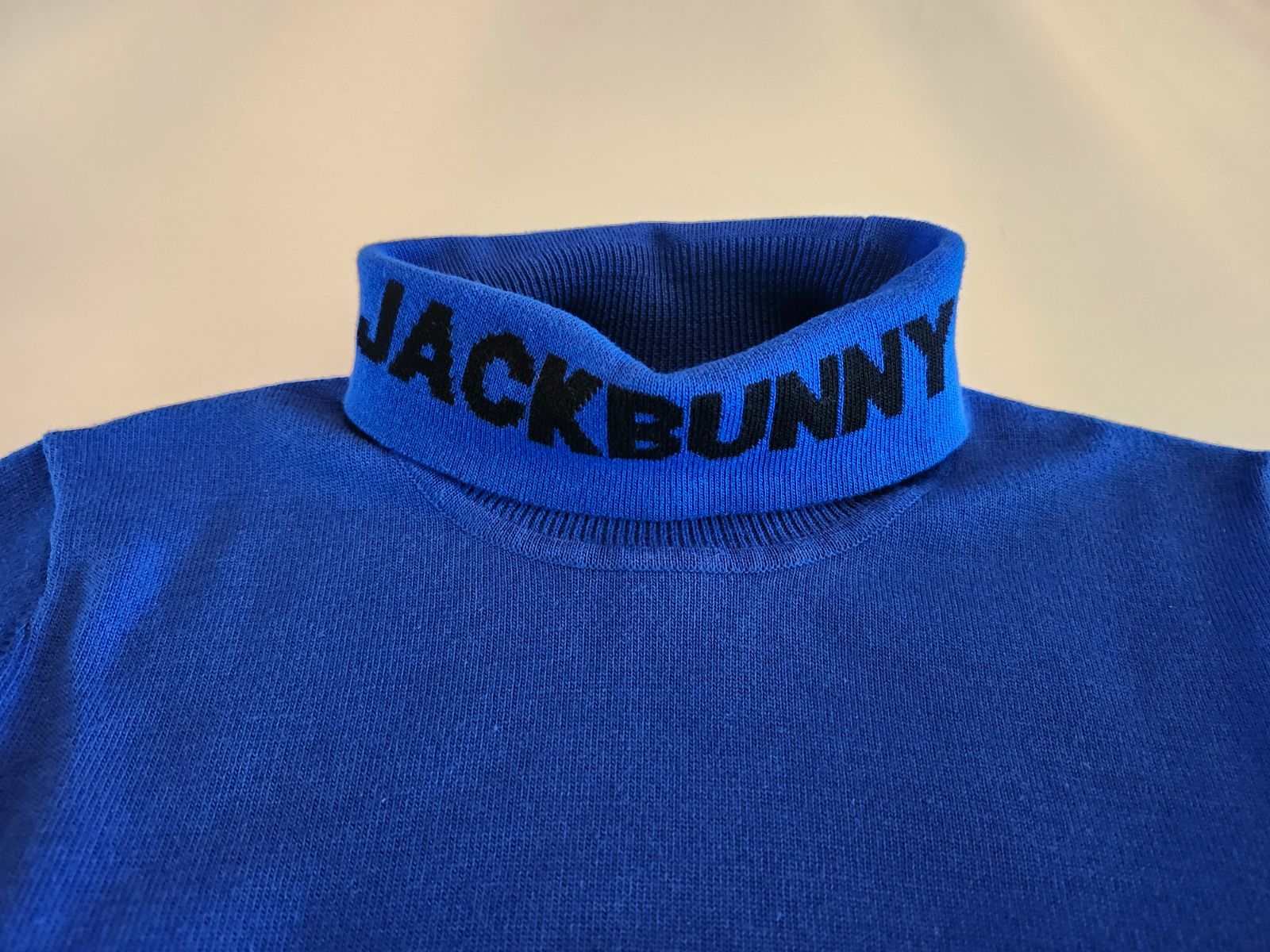 SALE！！ジャックバニー Jack Bunny!! タートルネックセーター ロゴ L