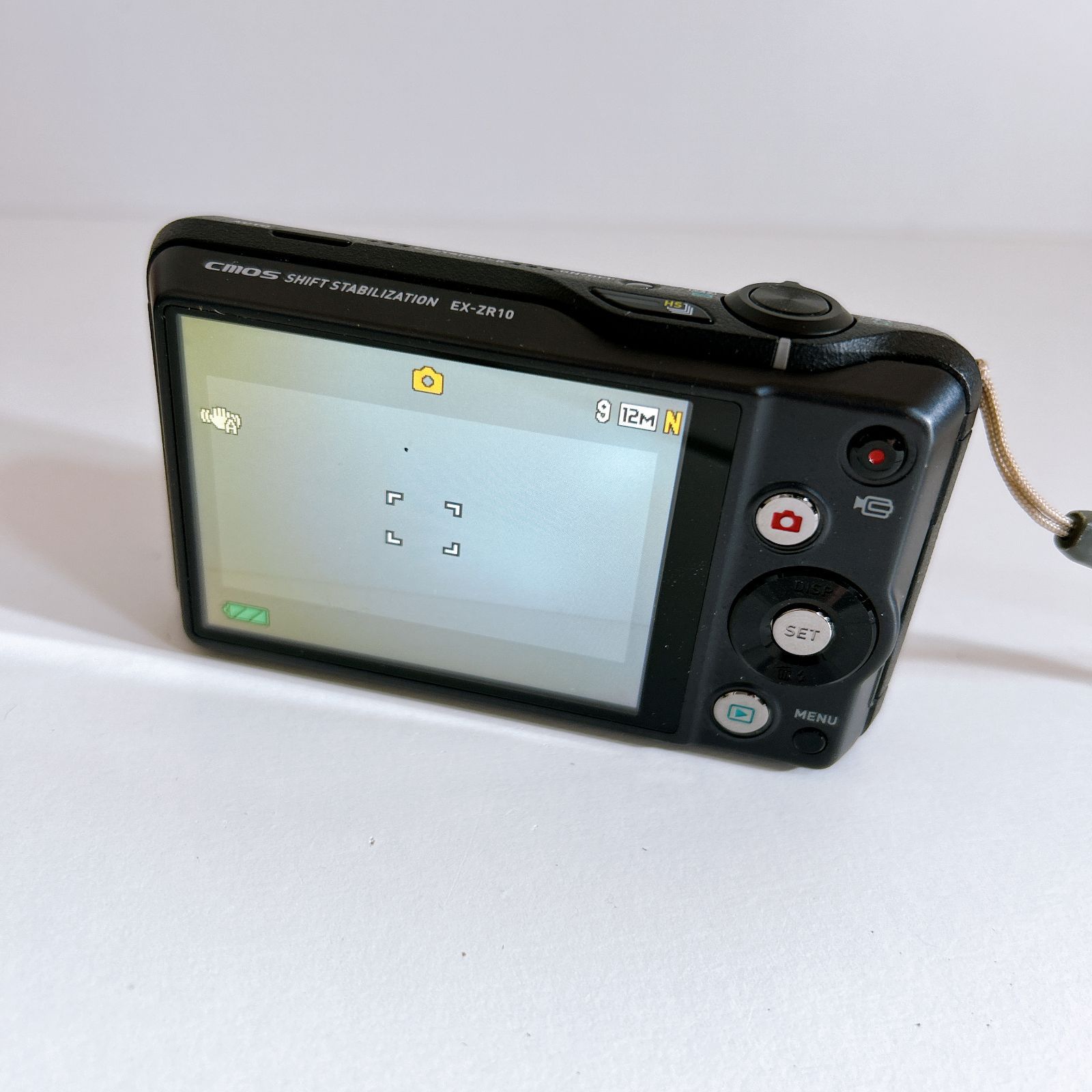 CASIO HIGH SPEED EXILIM EX-ZR10 カメラ コンデジ デジカメ ブラック