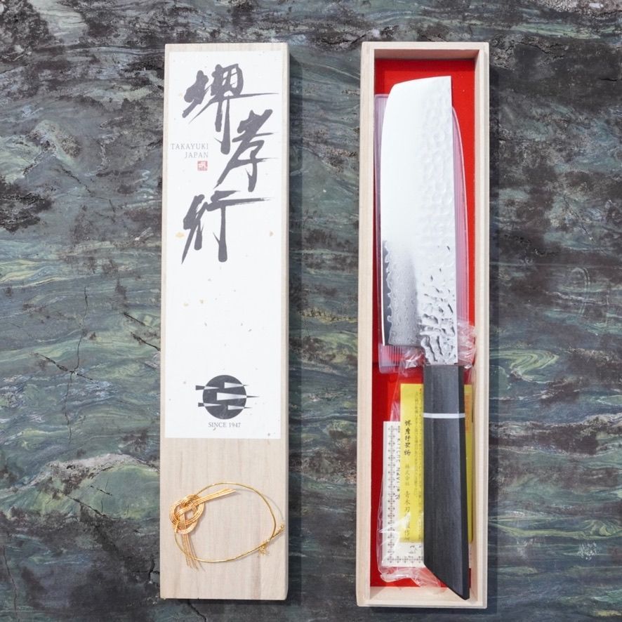 大特価】堺孝行 菜切り 160mm 青木刃物製作所 黒色 漆柄 職人