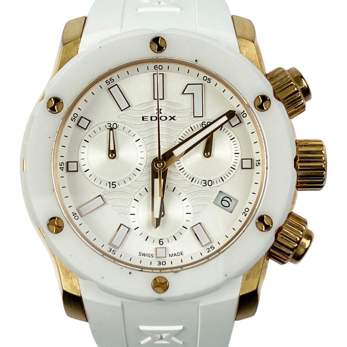 ▽▽EDOX クロノオフショア1 クロノレディ 10225-37RB-BIR - メルカリ