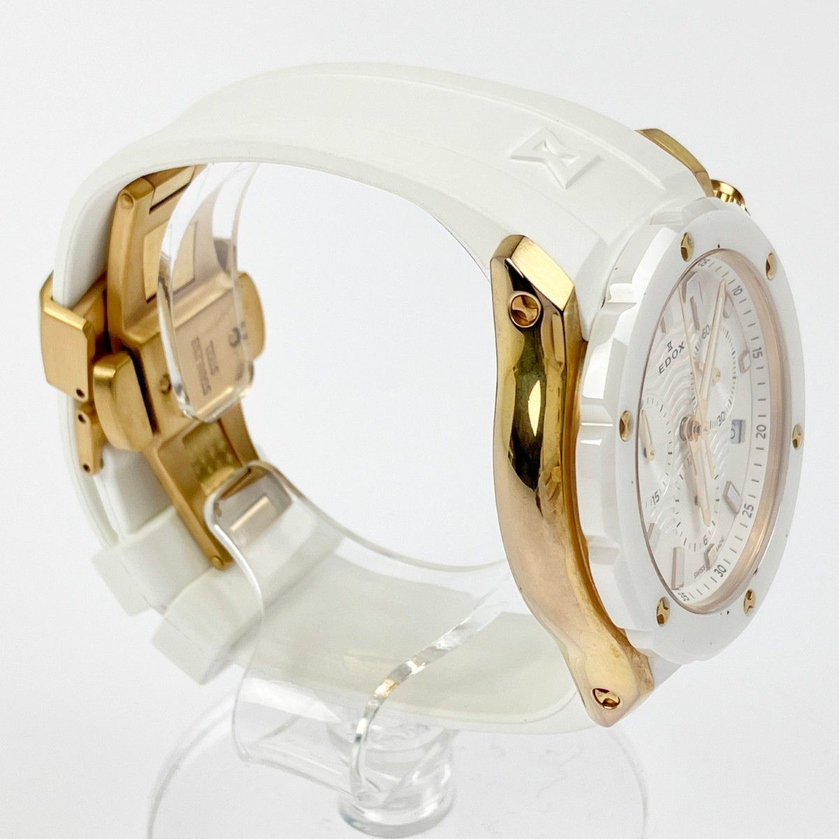 ▽▽EDOX クロノオフショア1 クロノレディ 10225-37RB-BIR - メルカリ