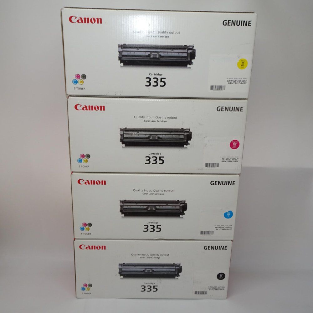 トナーカートリッジ335 Canon Cartridge 335 トナーカートリッジ4色 