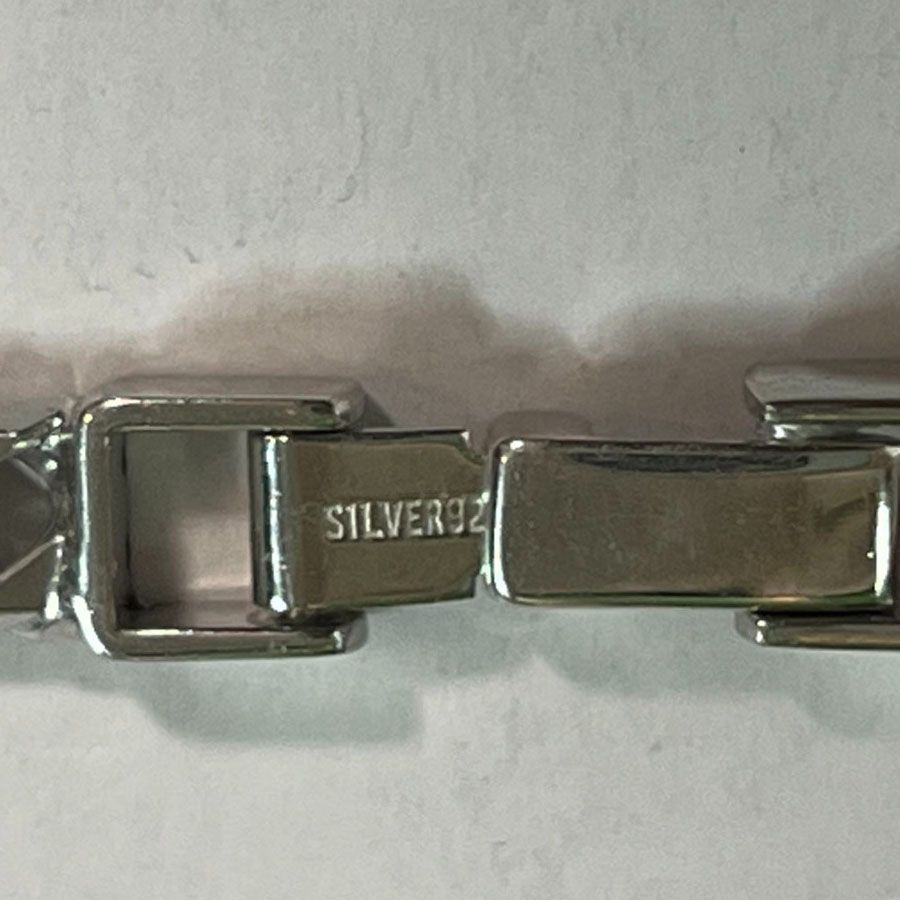 喜平 ネックレス SV925 六面ダブル喜平ネックレス(40g-60cm)中留（中