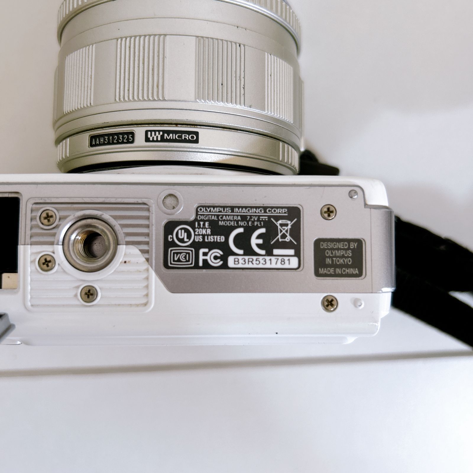 OLYMPUS E-PL1 カメラ 一眼レフ M.ZUIKO DIGITAL 14-42mm レンズ