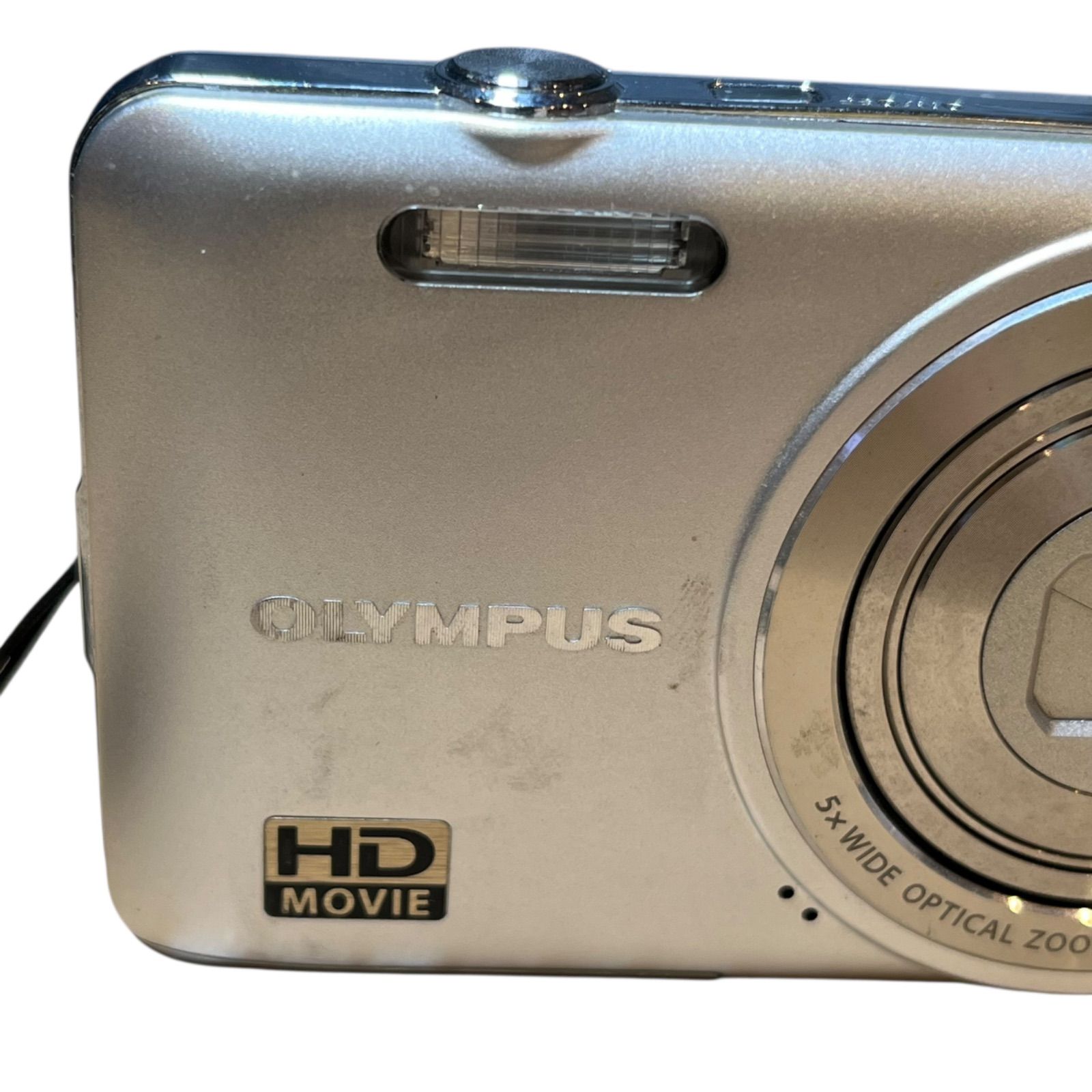 管2601-66】動作未確認☆Olympus オリンパス VG-130 シルバー デジタル