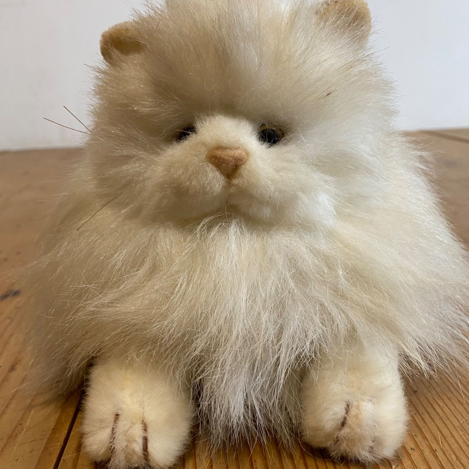 ヴィンテージ アバンセ ペルシャ猫 ぬいぐるみ 当時物 希少 y499