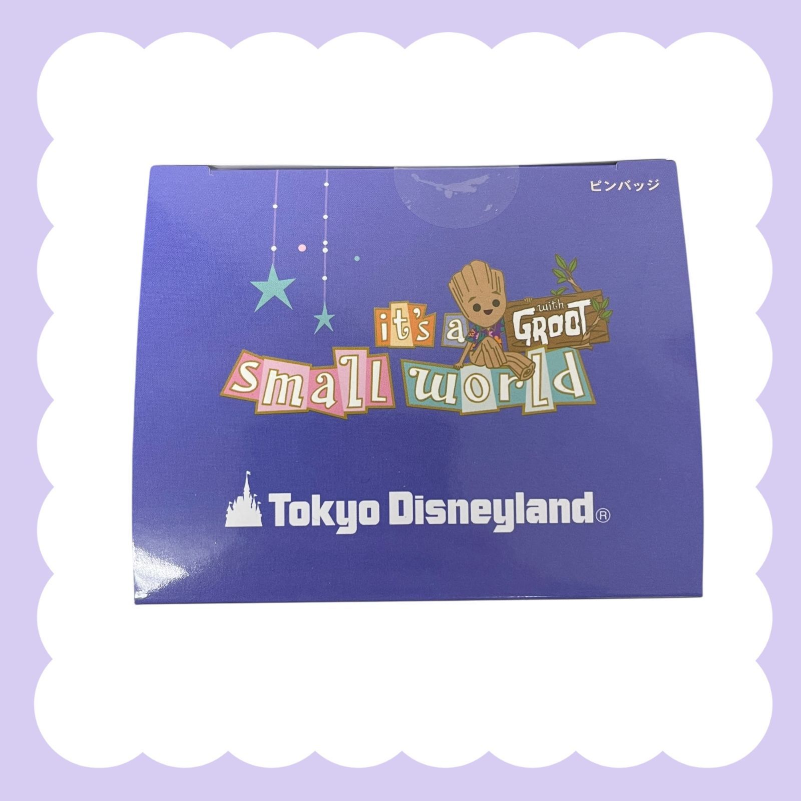 ディズニー ピンバッジ【イッツアスモールワールドwithグルート