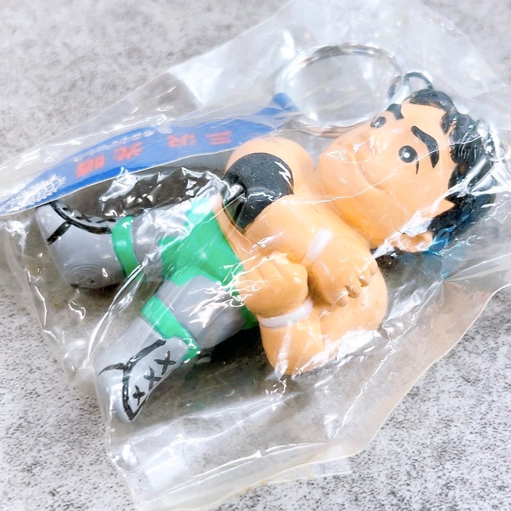 H-489 全日本プロレス 三沢光晴 フィギュアキーホルダー 青タグ