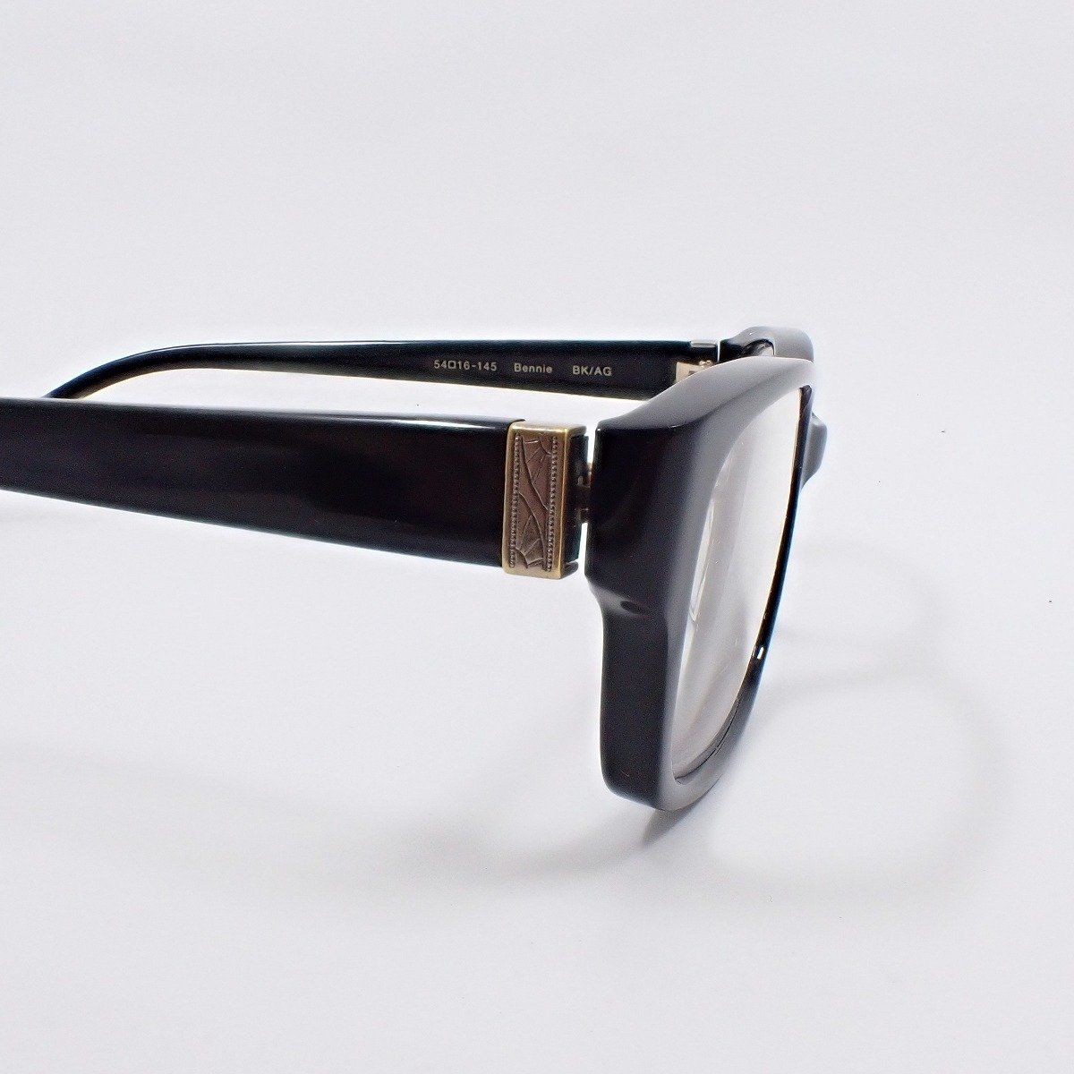 OLIVER PEOPLES オリバーピープルズ メガネ メガネフレーム Bennie ブラック系 度入り OLIVER PEOPLES オリバーピープルズ メガネ メガネフレーム Bennie