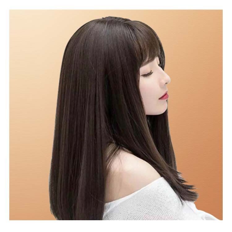 送料無料 フルウィッグ ロング ストレート セミロング フルウィッグ