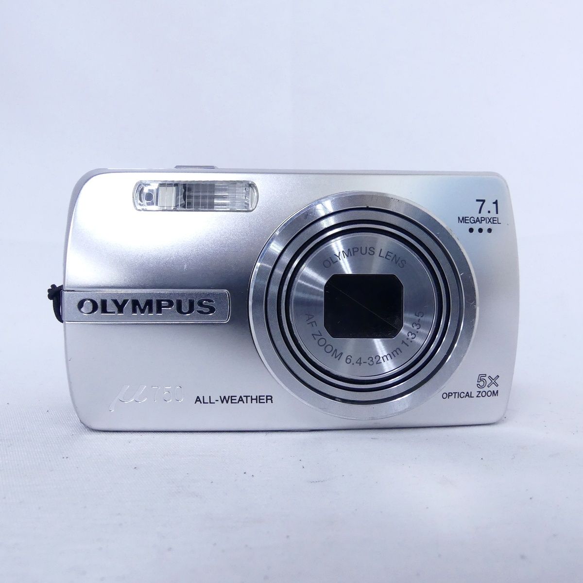 OLYMPUS オリンパス μ750 シルバー デジタルカメラ コンパクトカメラ