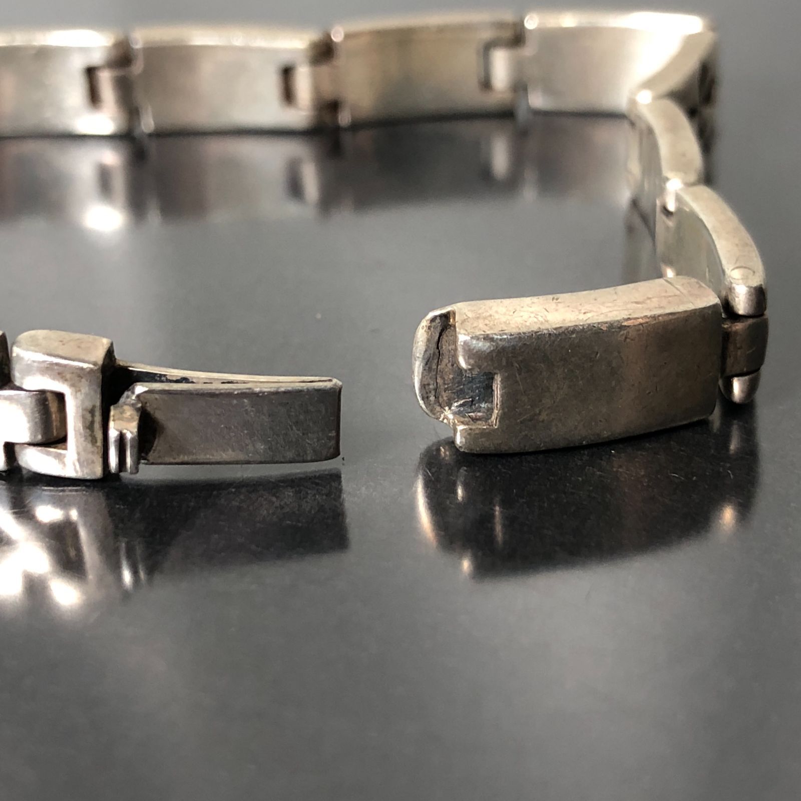【17cm】カスタムウォッチブレス silver シルバー925刻印　時計バンド 17cm】カスタムウォッチブレス silver シルバー925刻印 腕時計バンド