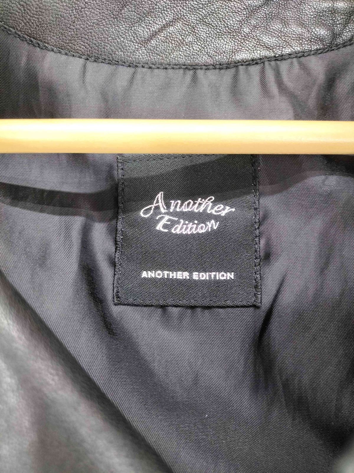 アナザーエディション Another Edition lamb leather ラムレザーダブル