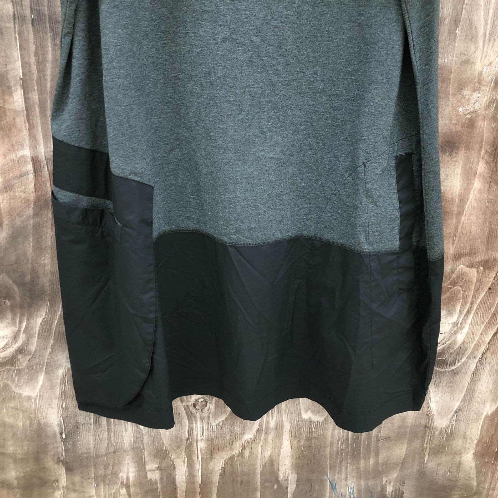 センソユニコ　m‐mefu　芽風　メフウ　花柄長袖カットソーチュニックワンピース センソユニコ m‐mefu 芽風 メフウ 花柄長袖カットソーチュニックワンピース