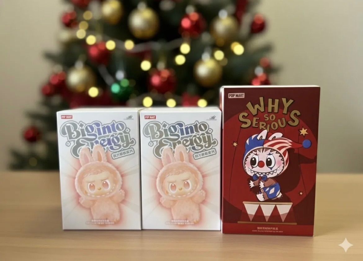 ⭐️【正規品・新品未開封】WHY SO SERIOUS ピエロ　ラブブ 2ピース 正規品・新品未開封】WHY SO SERIOUSシリーズ 1ピース ぬいぐるみ