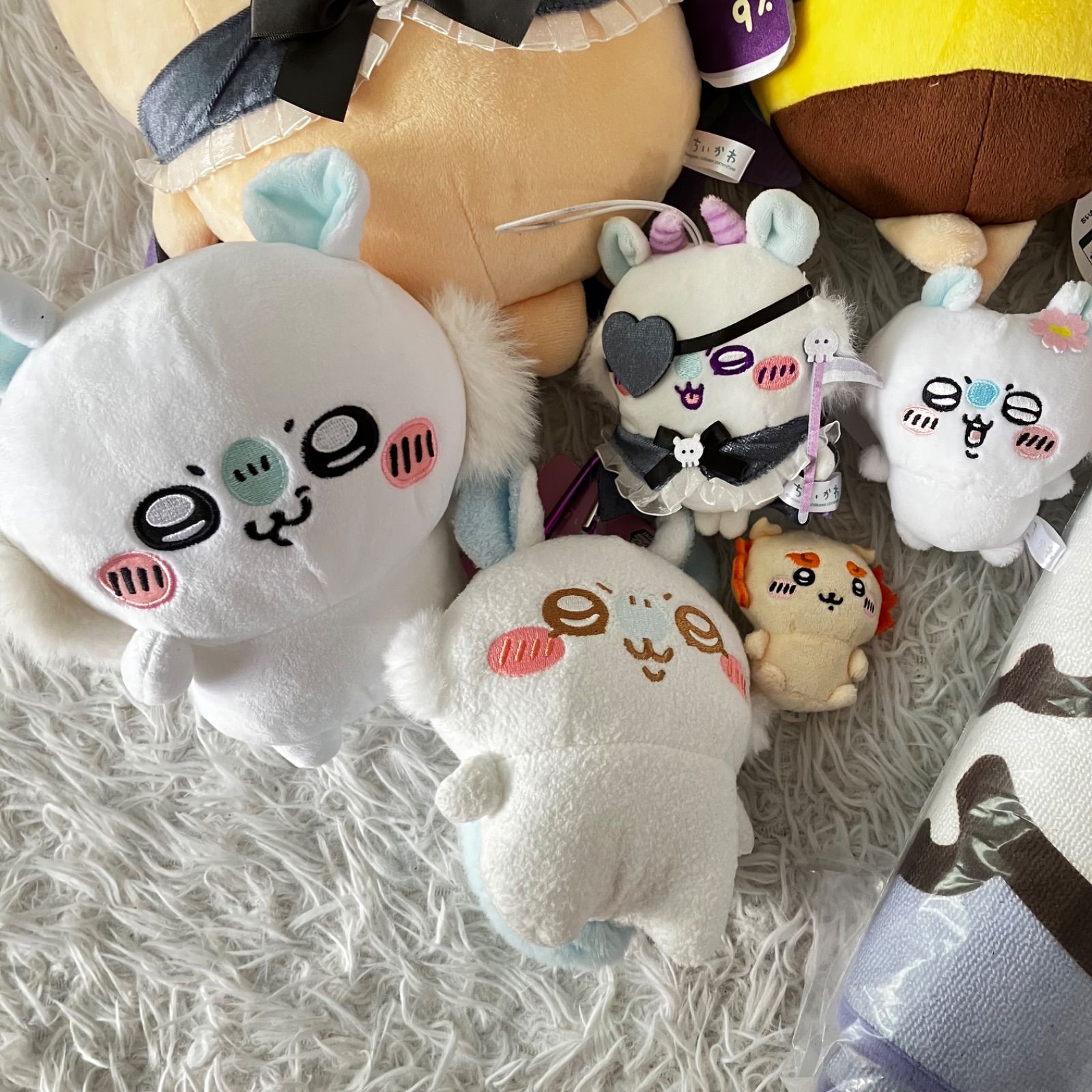 ちいかわ ぬいぐるみ 大量まとめ売り モモンガ ラグマット 14点セット 