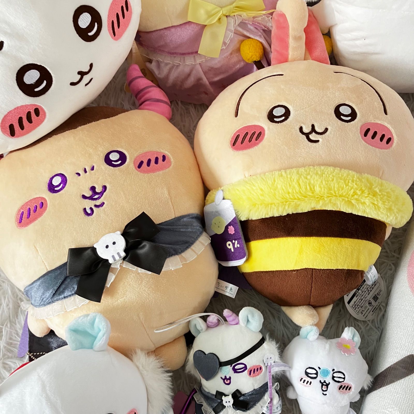ちいかわ ぬいぐるみ 大量まとめ売り モモンガ ラグマット 14点セット 