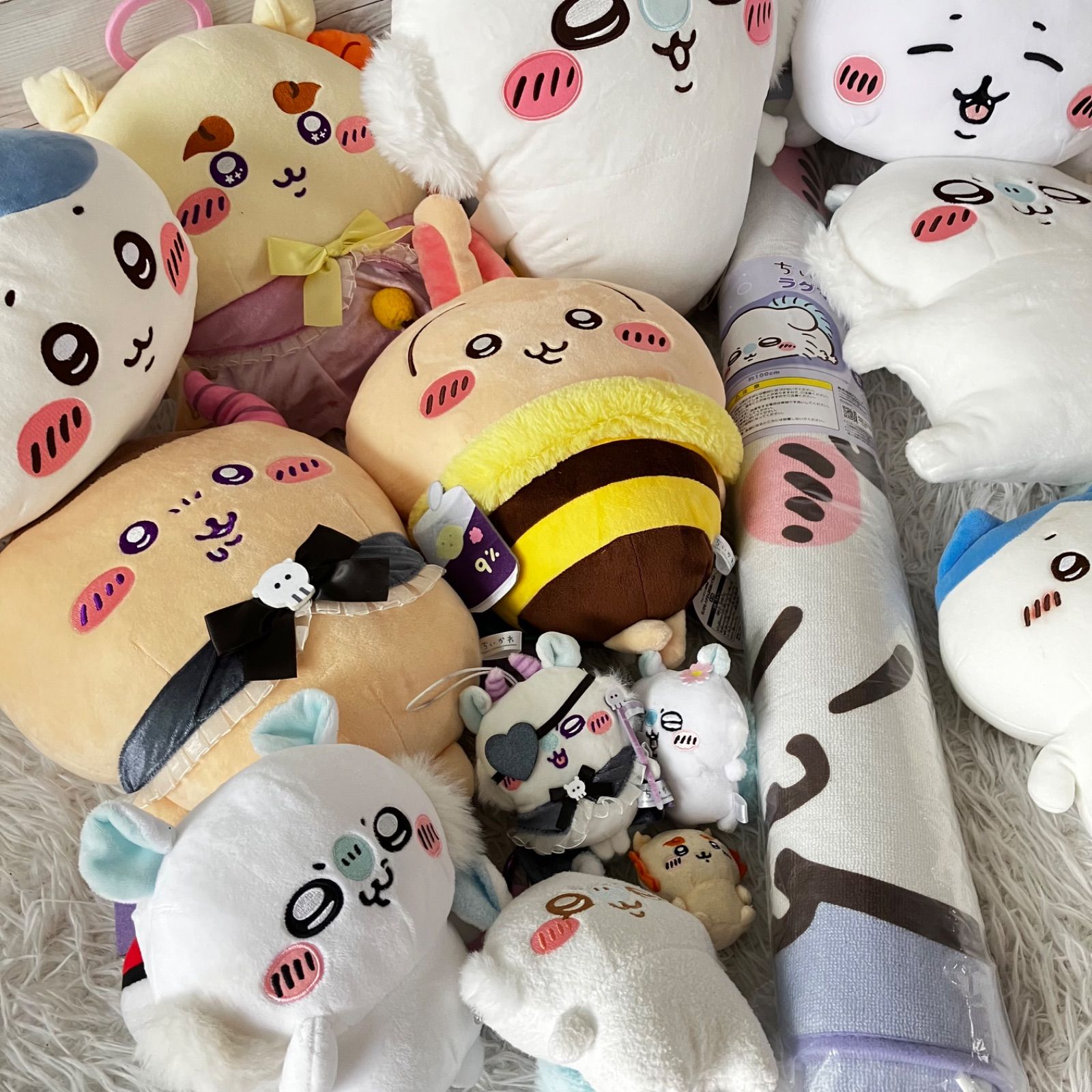 ちいかわ モモンガ ぬいぐるみ まとめ売り14点 ちいかわ ハチワレ＆モモンガ まとめ売り 14点セット 【公式通販】