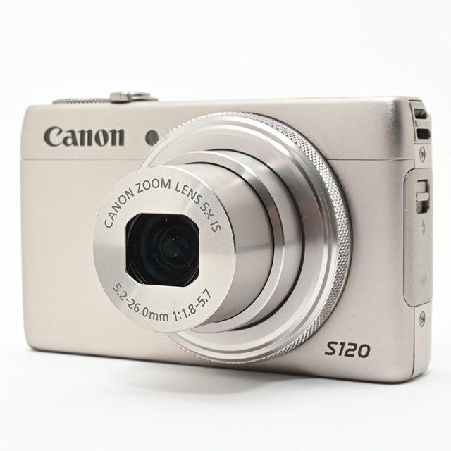 良品＞ Canon PowerShot S120 シルバー｜高級コンパクトデジタルカメラ