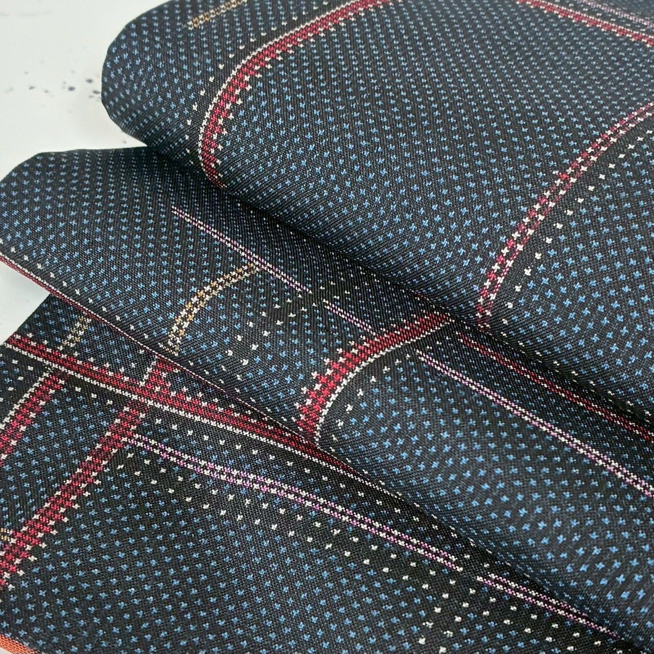 本場大島紬 一元式 幾何学模様 素敵な絣柄 正絹 着物 MK-2945 - メルカリ