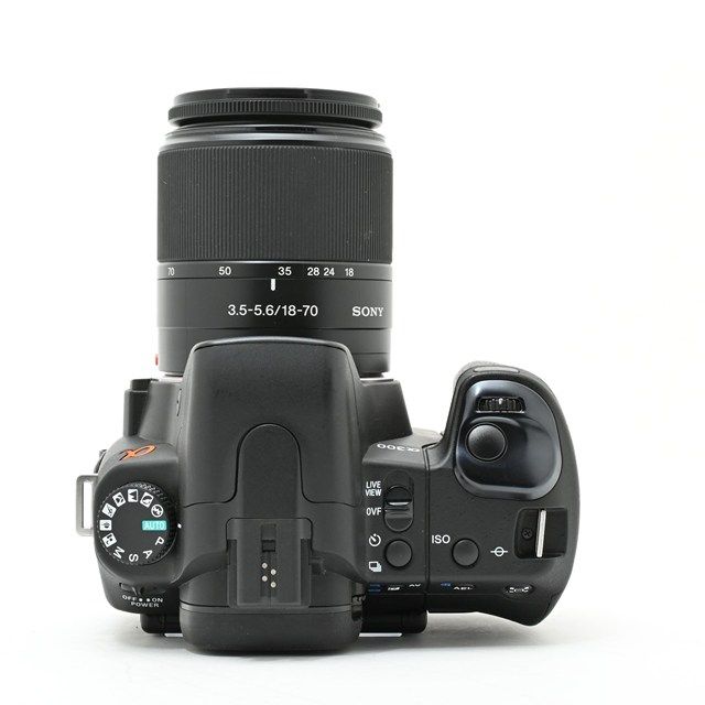 良品＞ SONY α300 18-70mm レンズキット DSLRA300K｜APS-C対応デジタル