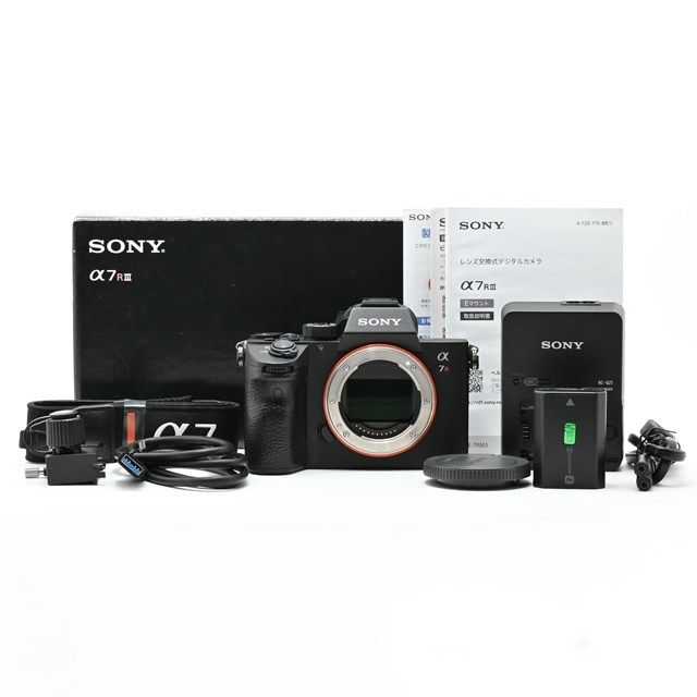 SONYα7R IIIボディILCE-7RM3A ※ボディのみ SONY（ソニー） α7R III ILCE-7RM3 ボディ [ブラック] デジタル一眼