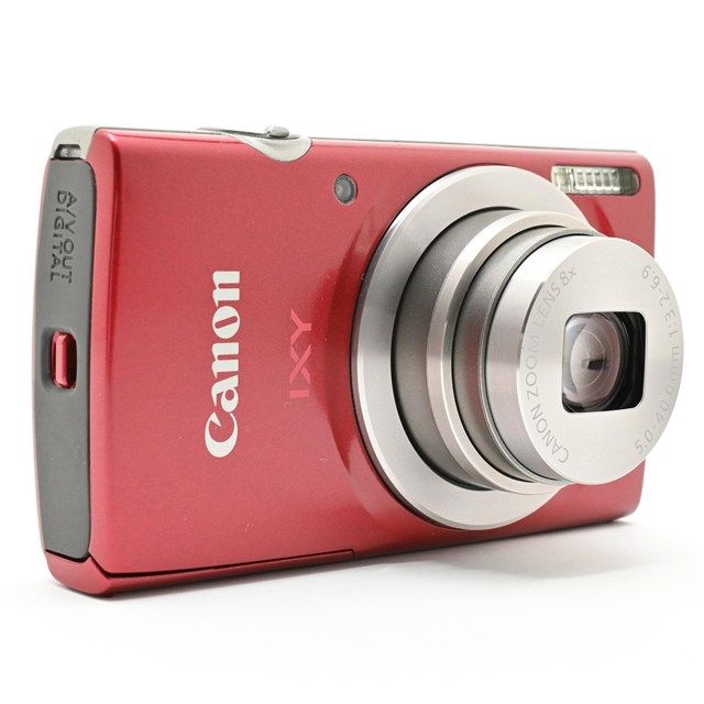 【美品】Canon IXY 200(赤) 2000万画素、8倍ズーム 良品＞ Canon IXY 200 レッド｜有効約2000万画素コンパクトデジタル
