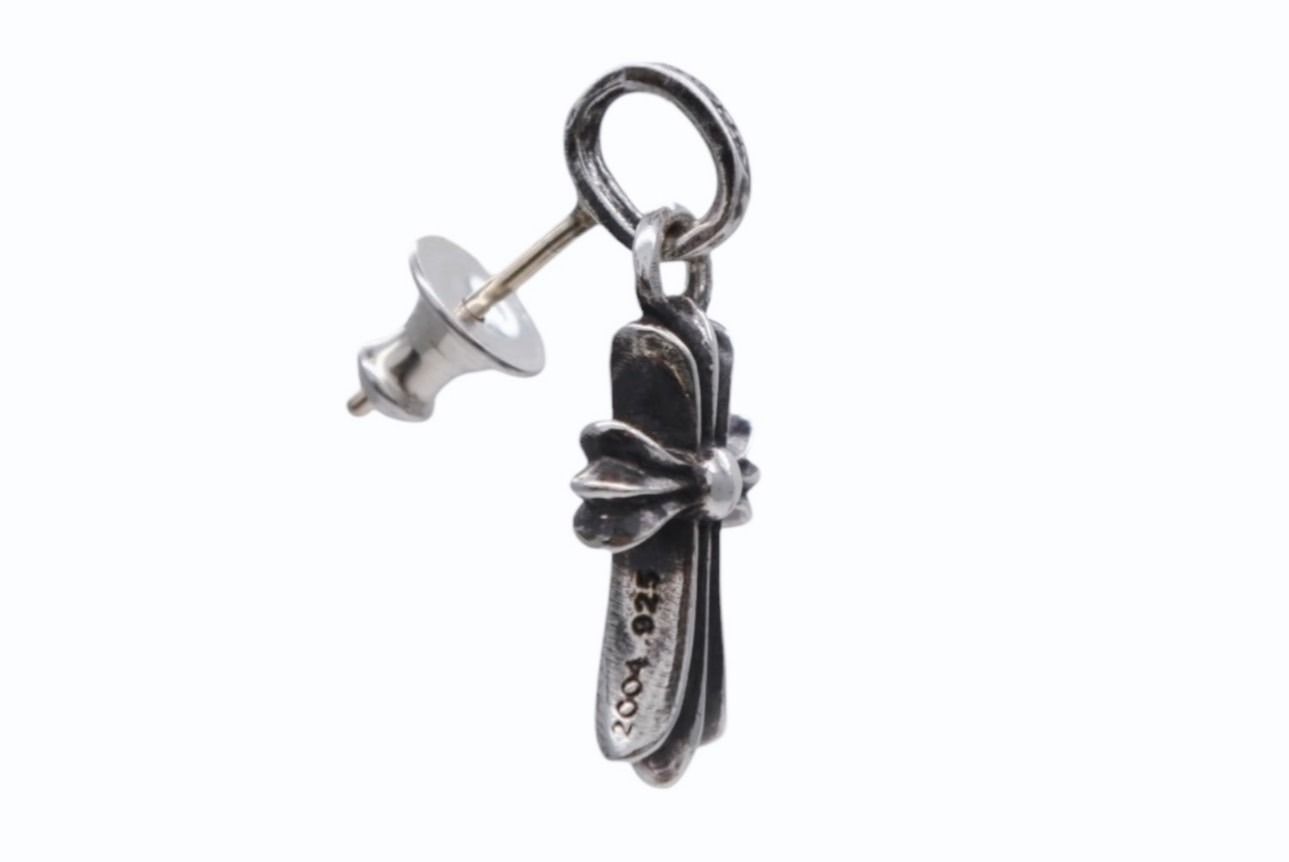専用 Chrome Hearts クロスモチーフピアス 2004年製 新品未使用 CHROME HEARTS クロムハーツ CHクロス ベビーファット
