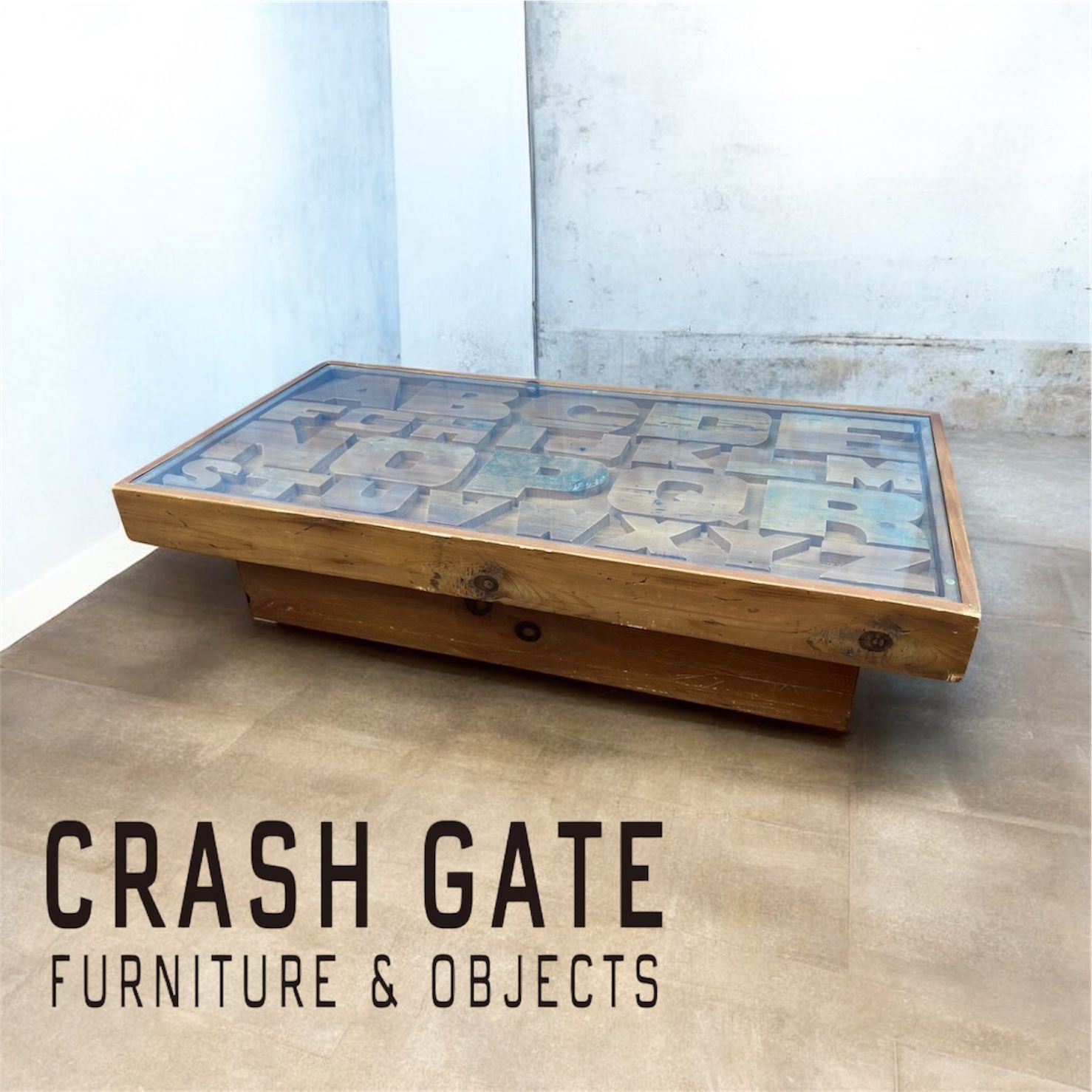 Knot antiques センターテーブル CRASH GATE □CRASH GATE クラッシュゲート Knot antiques ノットアンティークス