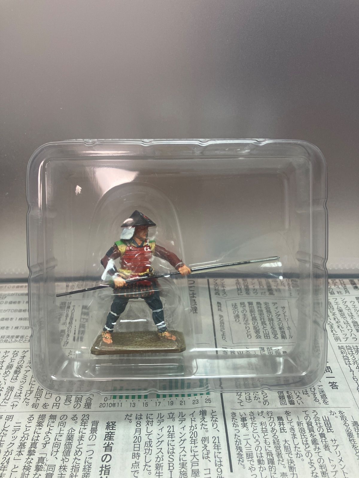 デルプラド 戦国覇王 No.11 槍足軽 フィギュア 歴史を変えた戦国武将