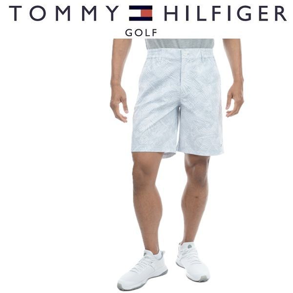トミーヒルフィガー ゴルフ メンズ リーフプリント ショートパンツ
