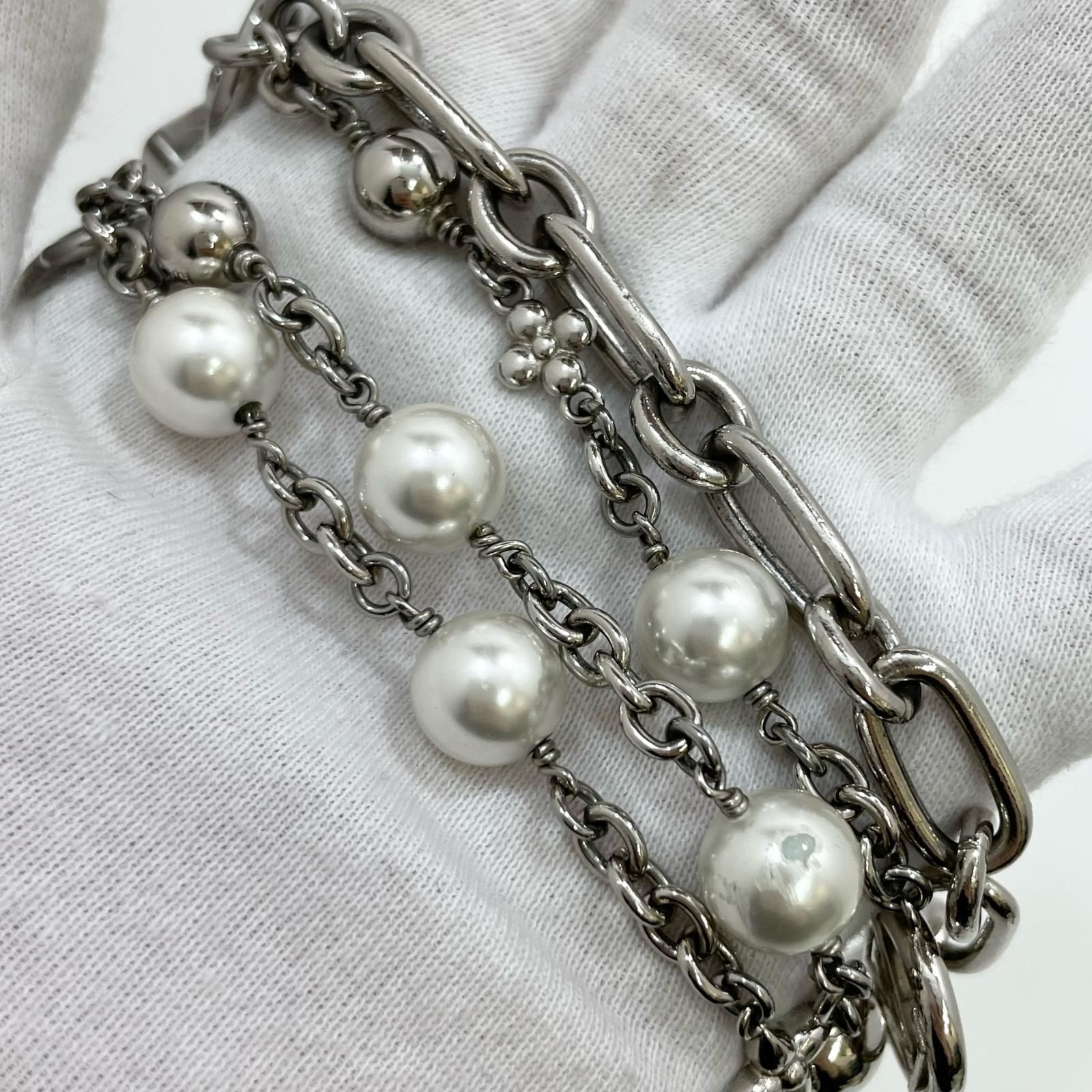 中古】LOUIS VUITTON | ルイ・ヴィトン ミッドナイト パール チェーン