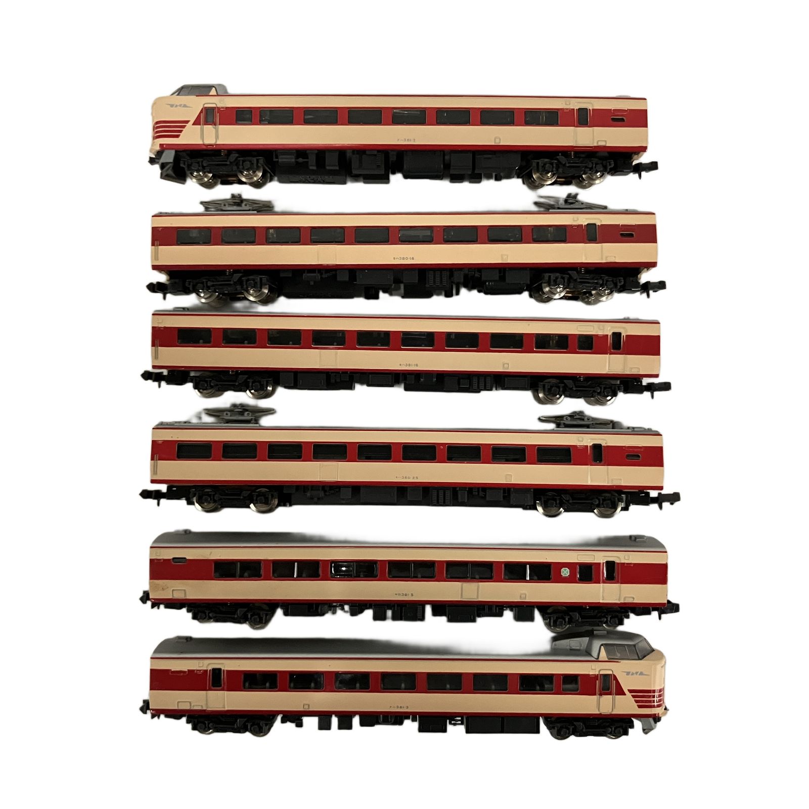 TOMIX 国鉄381系 特急電車 6両セットカトー Nゲージ 鉄道模型 中古