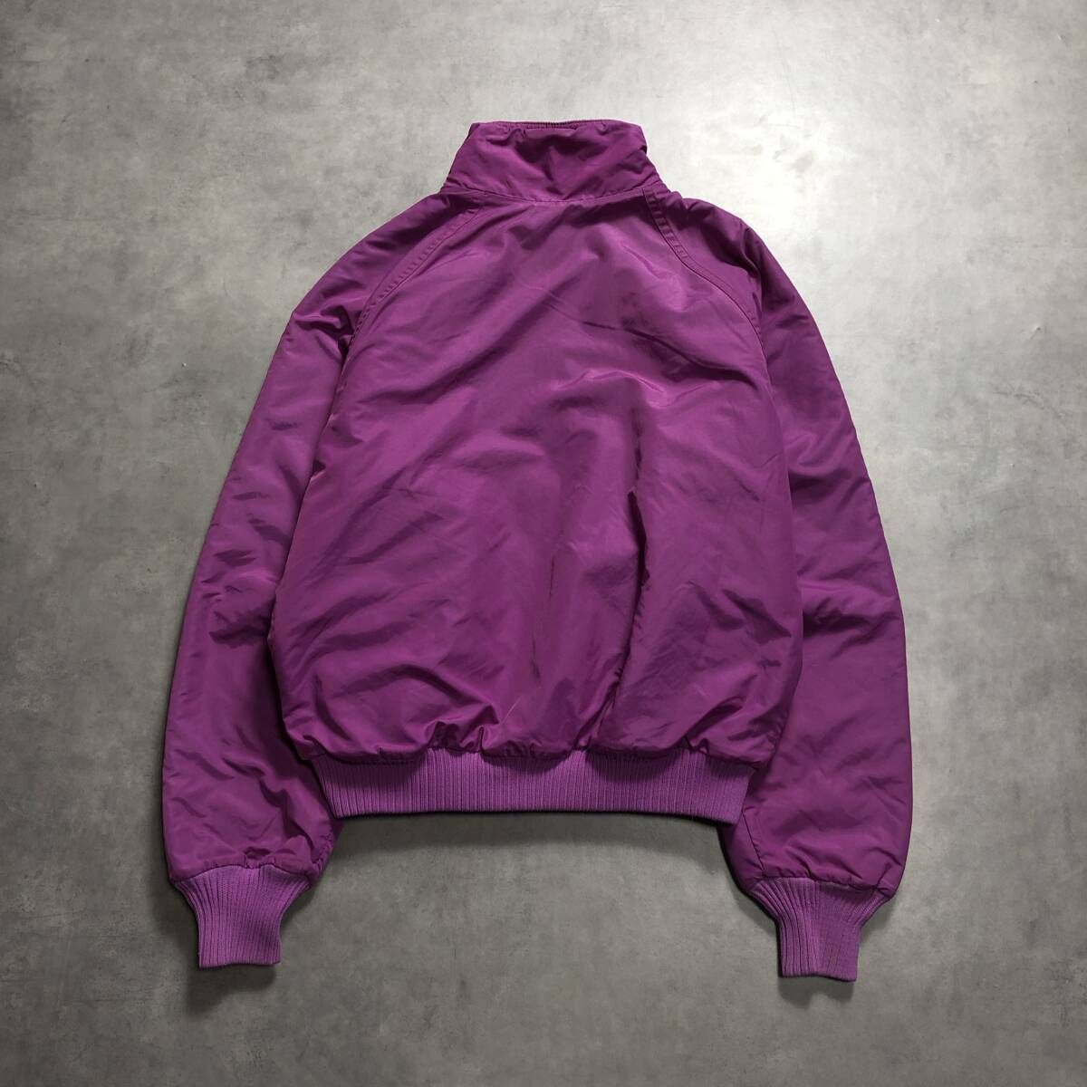 WQ1009○patagonia：シェルドシンチラ ジャケット パープル/ネイビー 
