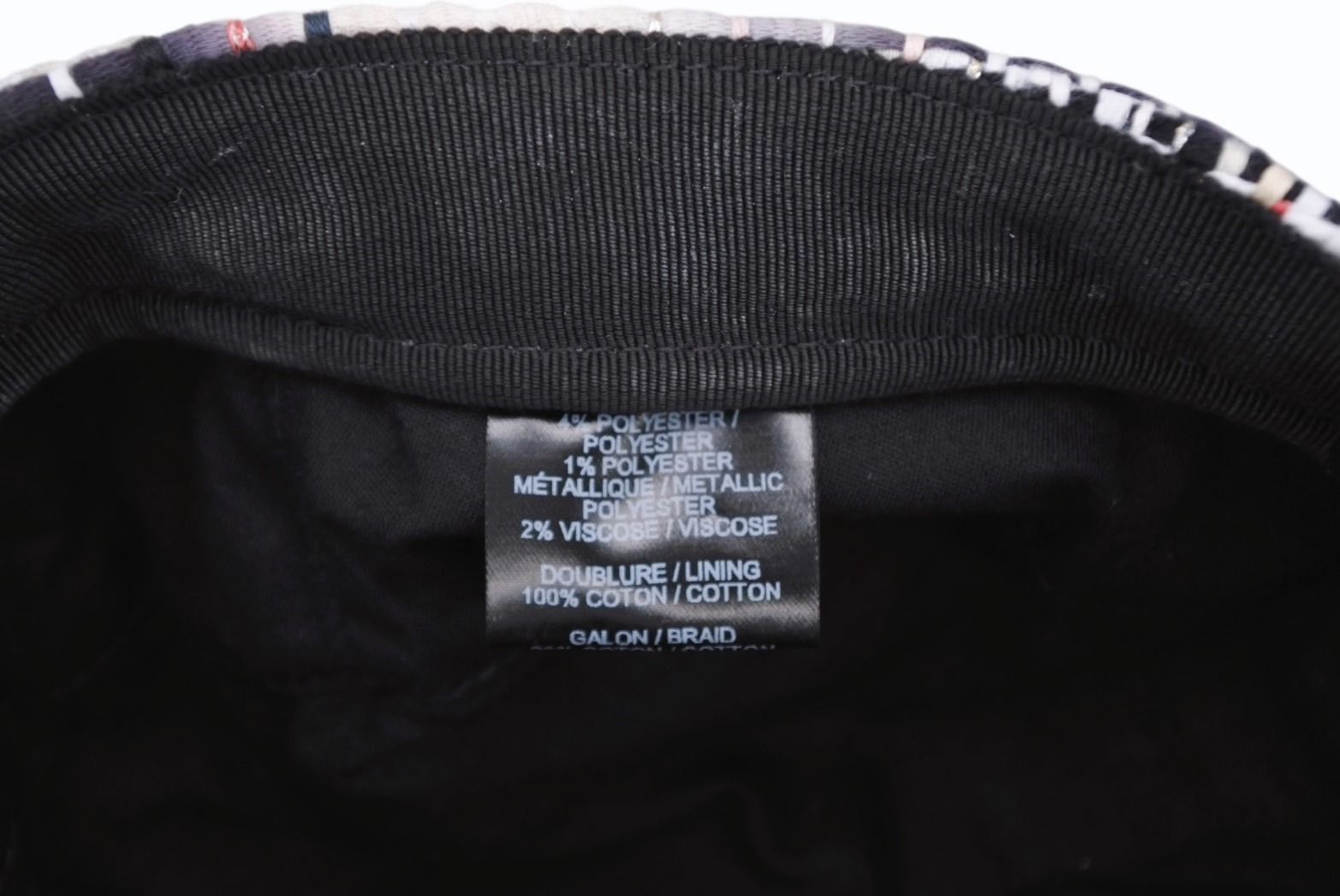 Maison Michel メゾンミッシェル ツイード マリンキャップ