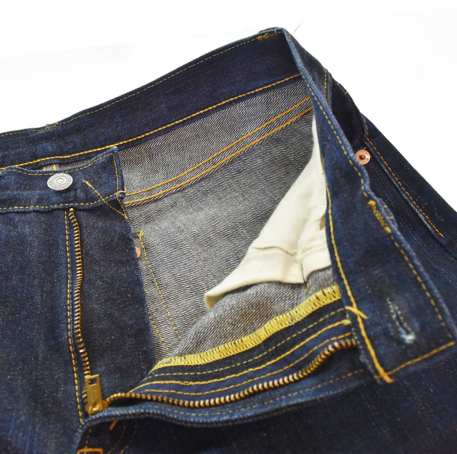 フラットヘッド THE FLAT HEAD 12周年記念モデル ストレート デニム