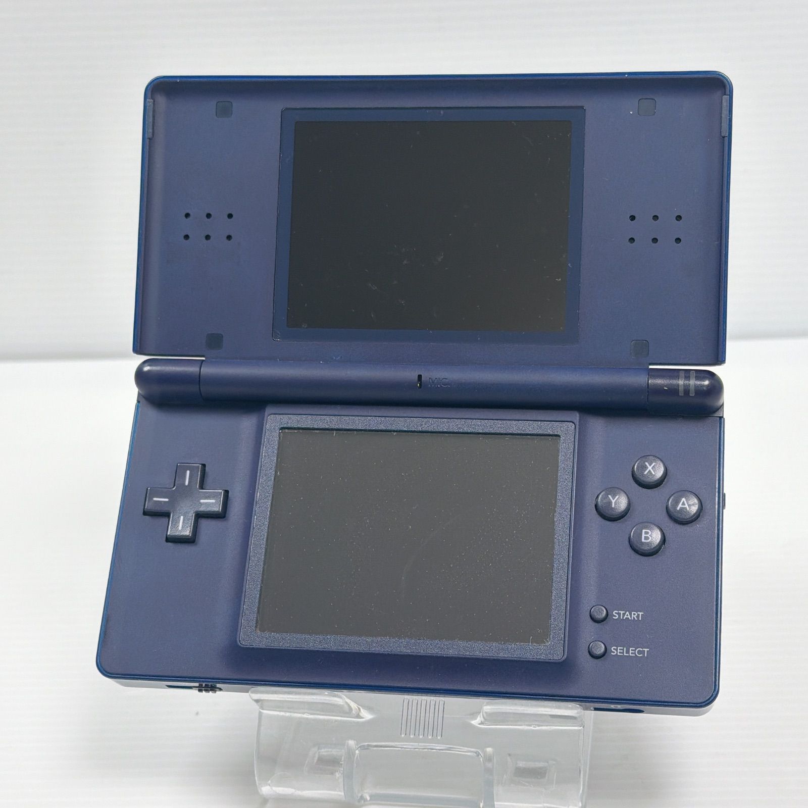 DS Lite エナメルネイビー 外装美品 遊べるセット 動作確認済み 箱