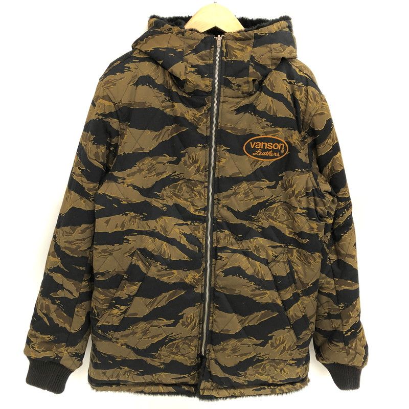 中古品】VANSON バンソン NVJK-806 リバーシブル ジャケット ファー
