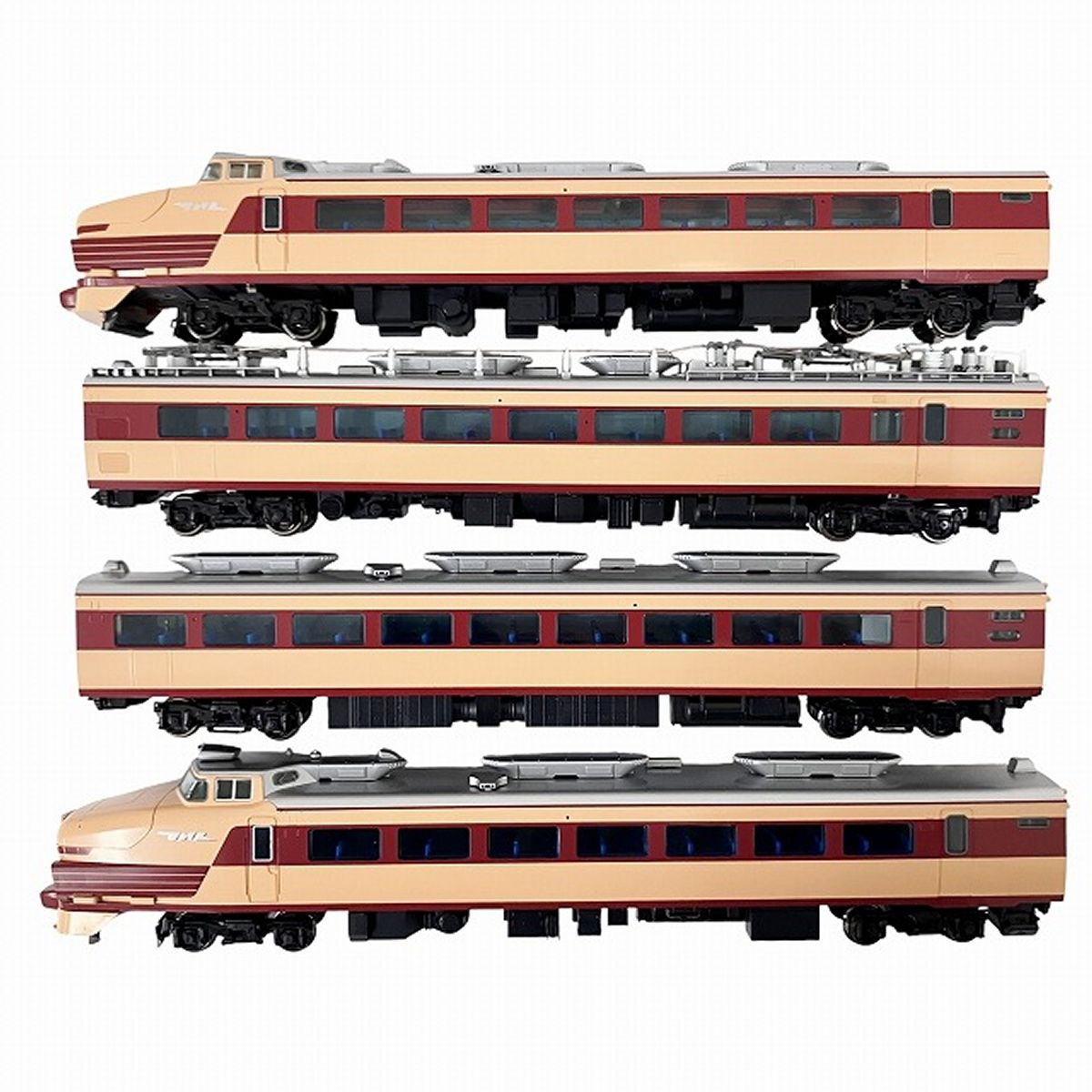 TOMIX HO-084 国鉄 485系 特急電車 初期型 基本セット 4両 鉄道模型 HO