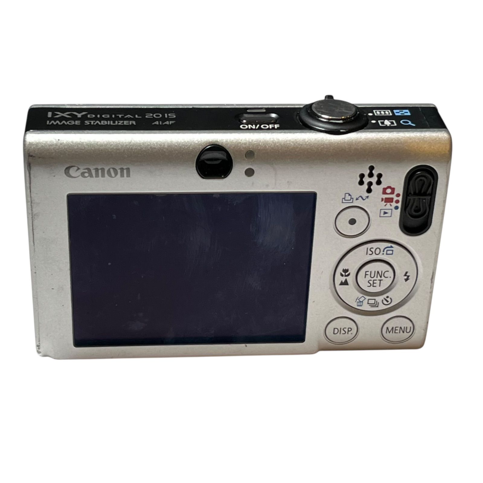 管2601-67】通電確認済☆CANON キヤノン IXY DIGITAL 20 IS 約800万 