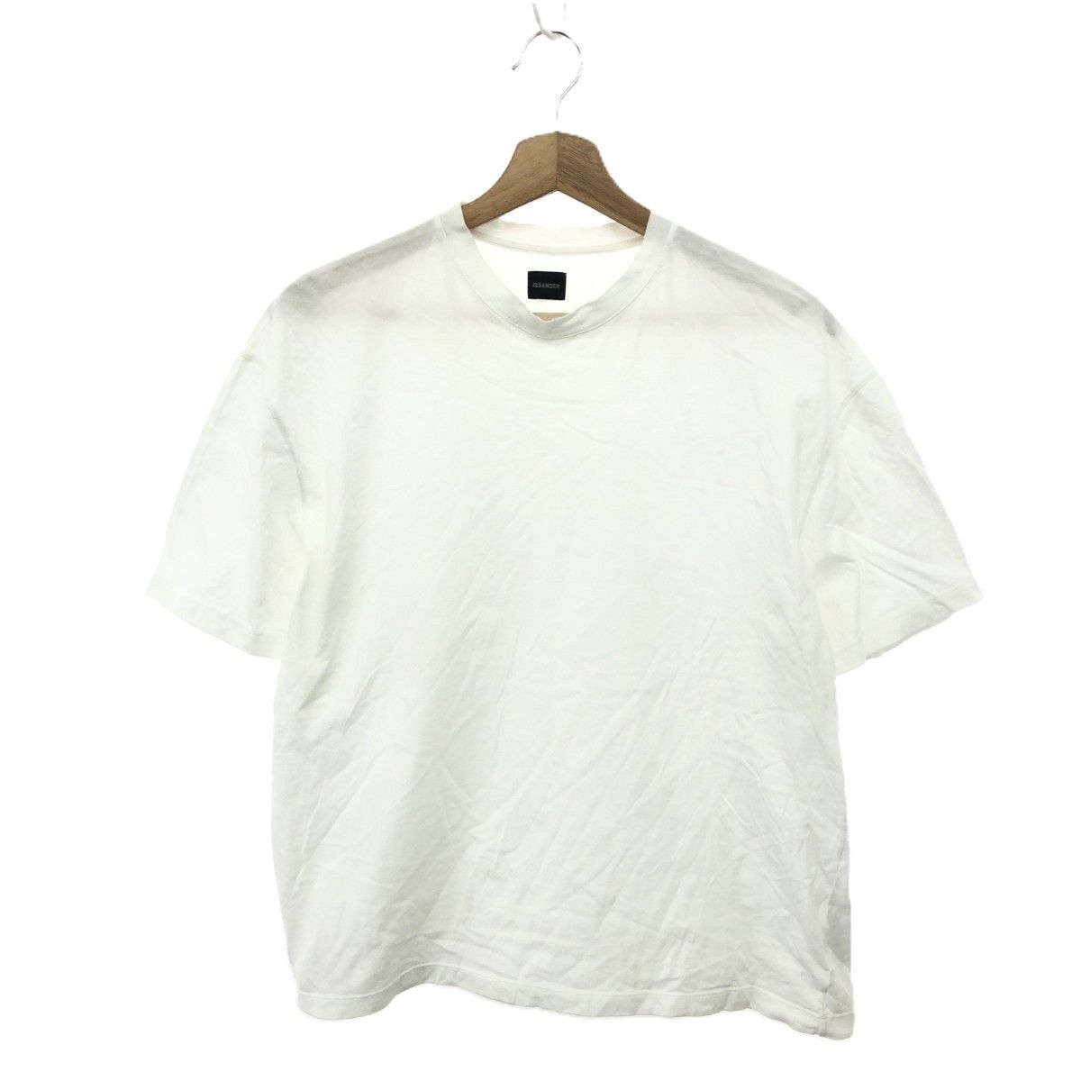 JIL SANDER ジルサンダー 半袖クルーネックカットソー サイズ:M 無地T