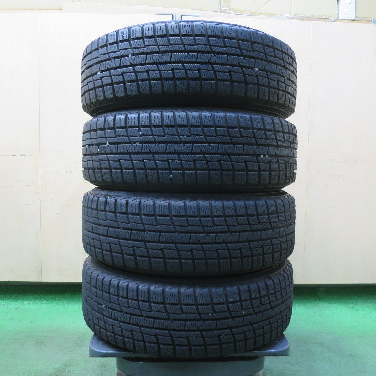 バリ溝！22年！キレイ！9分☆スタッドレス 165/65R14 プラクティバ 