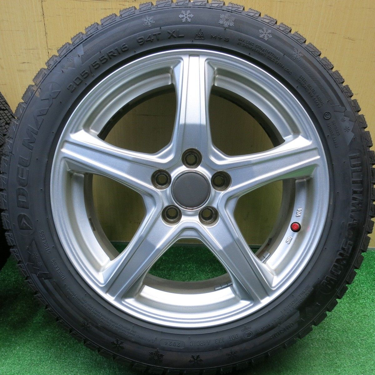 205⁄55r16 スタッドレス バリ溝 K-1993☆バリ溝2023年製 205/55R16