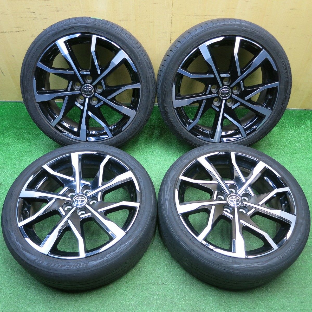 プリウス新車外し4本 BluEarth-GT 195/50R19 値下げ新車外し195/50R19