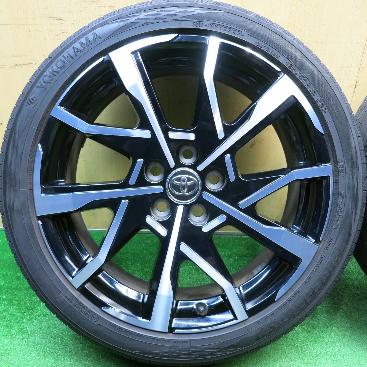 プリウス新車外し4本 BluEarth-GT 195/50R19 プリウス新車外し4本 BluEarth-GT 195/50R19 値下げ新車外し195/50R19