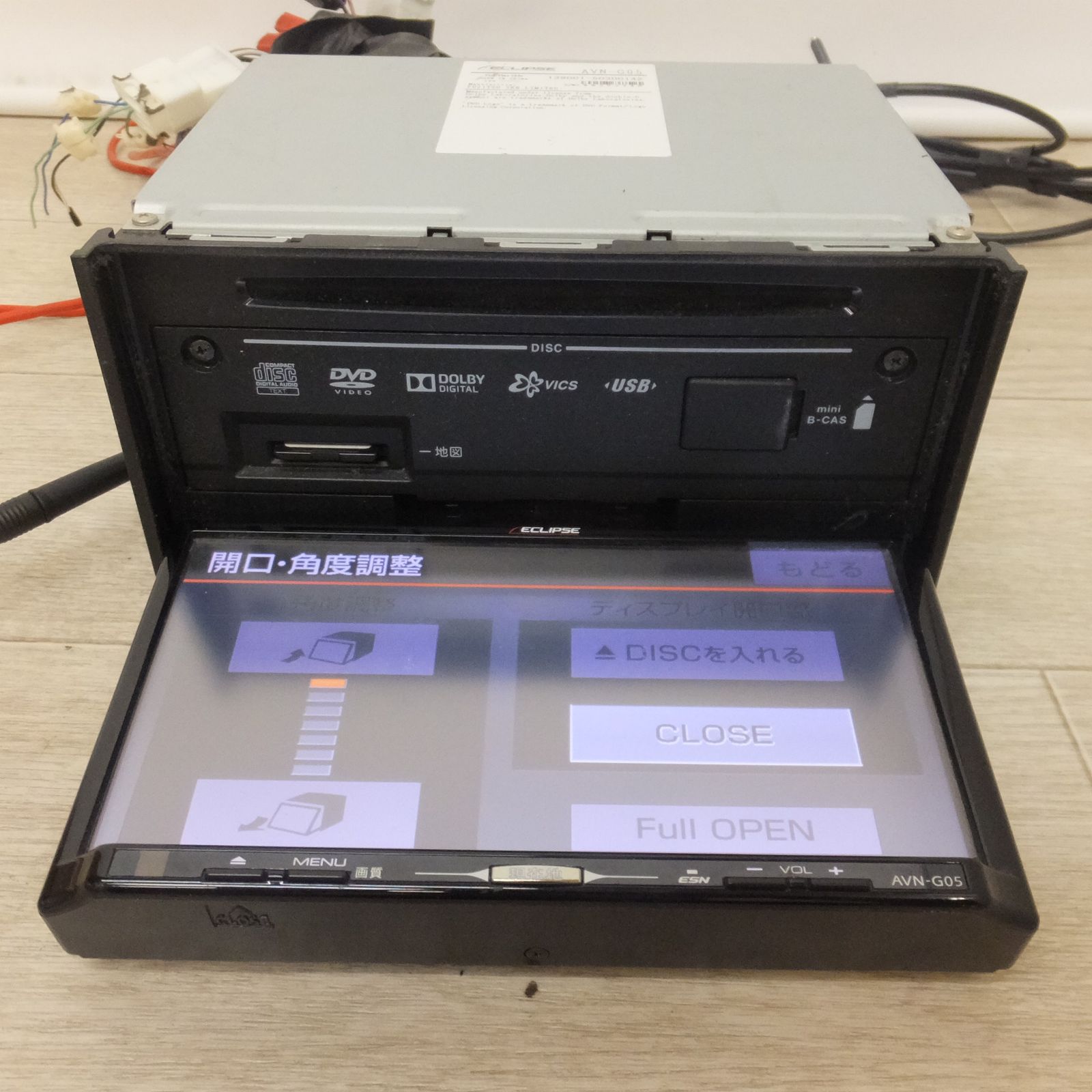 送料無料] ☆富士通テン イクリプス ECLIPSE メモリーナビゲーション