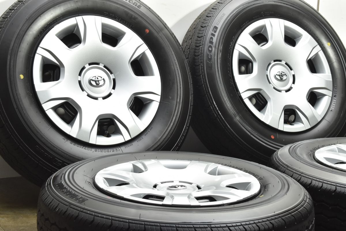 ハイエース200系 新車外し BRIDGESTONE ECOPIA ☆新車外し☆バリ山
