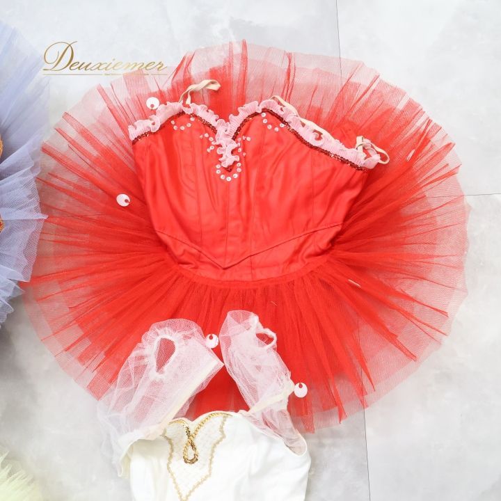 子供用 赤 チュチュ バレエ衣装 6着セット rms-pro-2149173largeimage.
