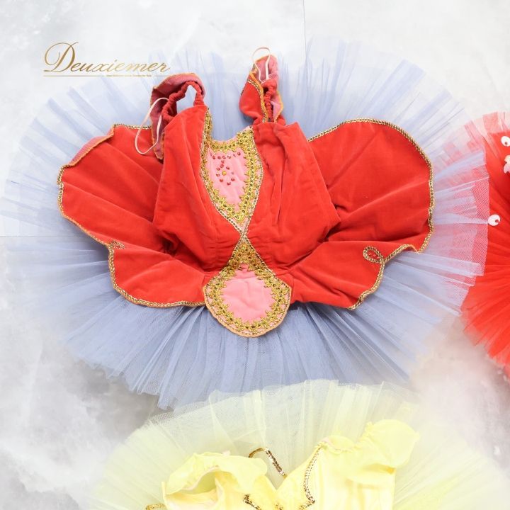 バレエ 衣装 まとめ売り 4点セット チュチュ ロマンティックチュチュ